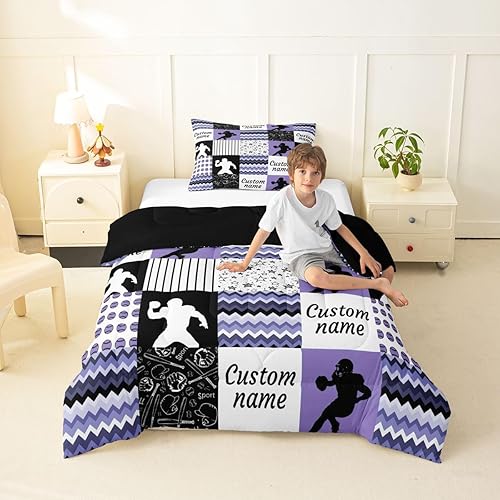 Miniatura 72 de Erosebridal Juego de ropa de cama personalizado con diseño de carrera de barril, colcha occidental a cuadros, juego de edredón con estrellas