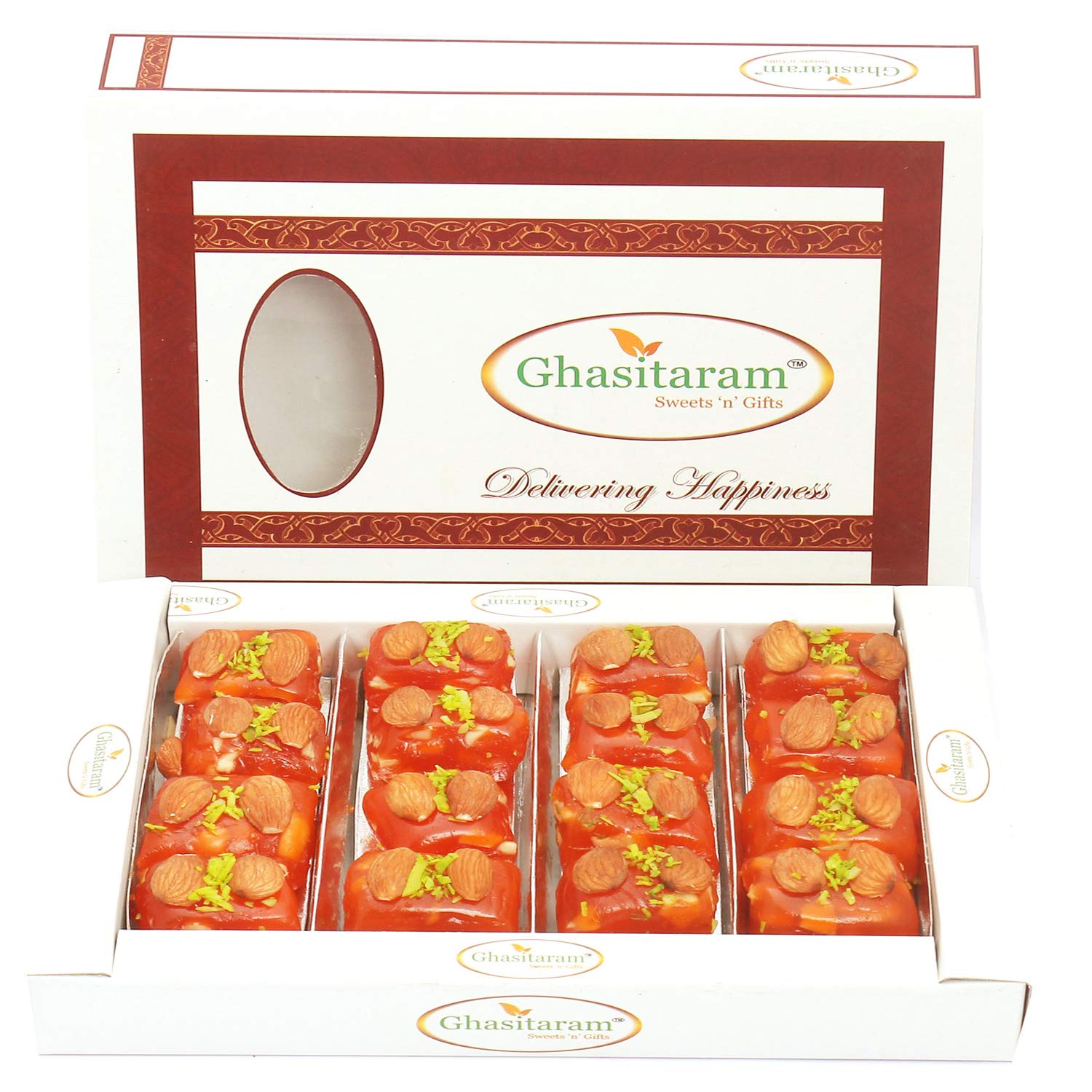 Ghasitaram Gifts Mother's Day Gifts - Karachi Halwa (400 GMS) |Diwali,Holi,Rakhi,Valentine,Christmas,Birthday,Anniversary,Gift For Her,Him,Mothers Day,Fathers Day|