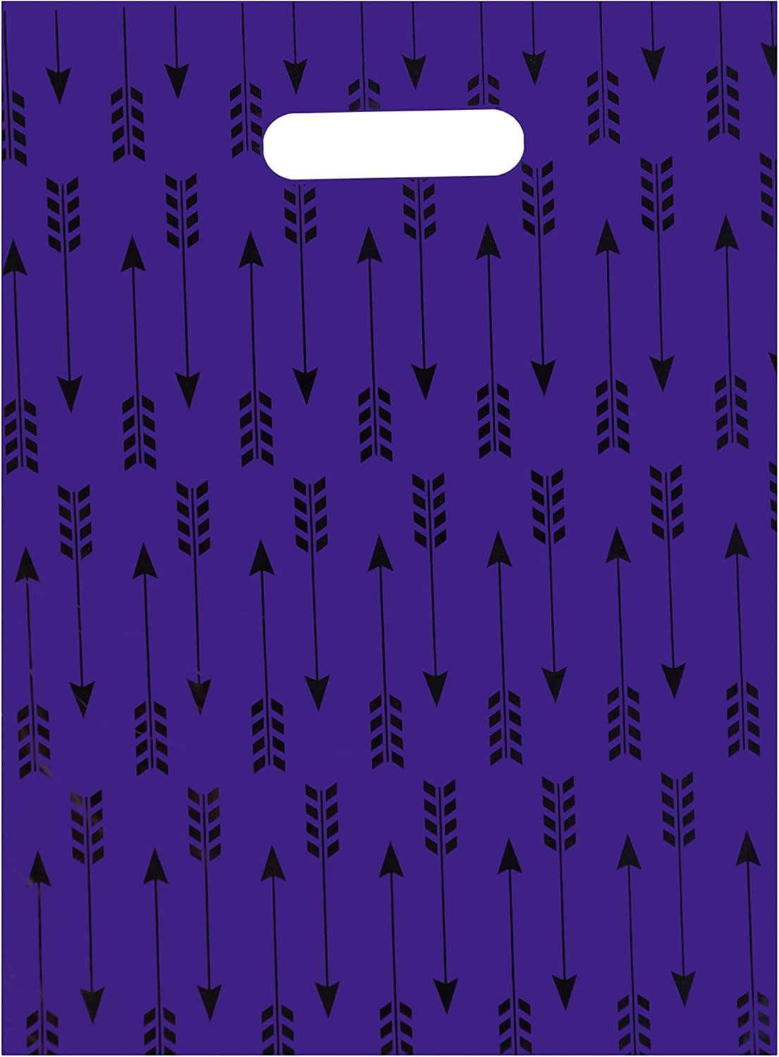 Infinite Pack Reusable Printed Plastic Merchandise Retail Shopping Bags for Boutiques, Stores and Malls