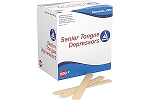 Dynarex 4312 Tongue Depressor - Versatility for Oral Examinations