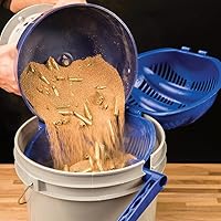 Vista 2 de Frankford Arsenal Medios de casco de nogal para bolsas de volteo, recarga de municiones y disparos