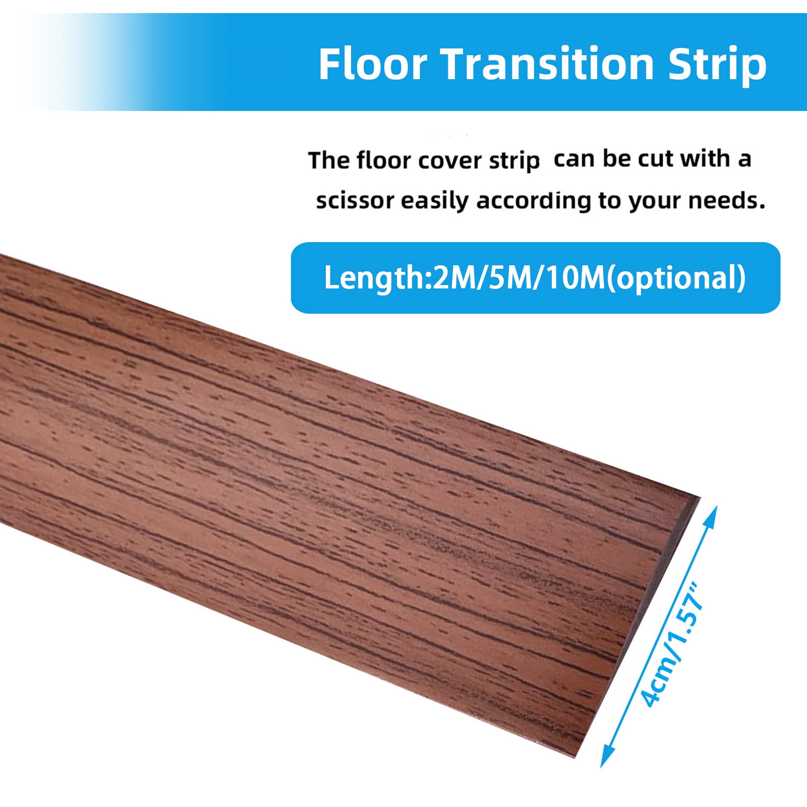 Snapklik.com : Floor Transition Strip, Self Adhesive Laminate Floor ...