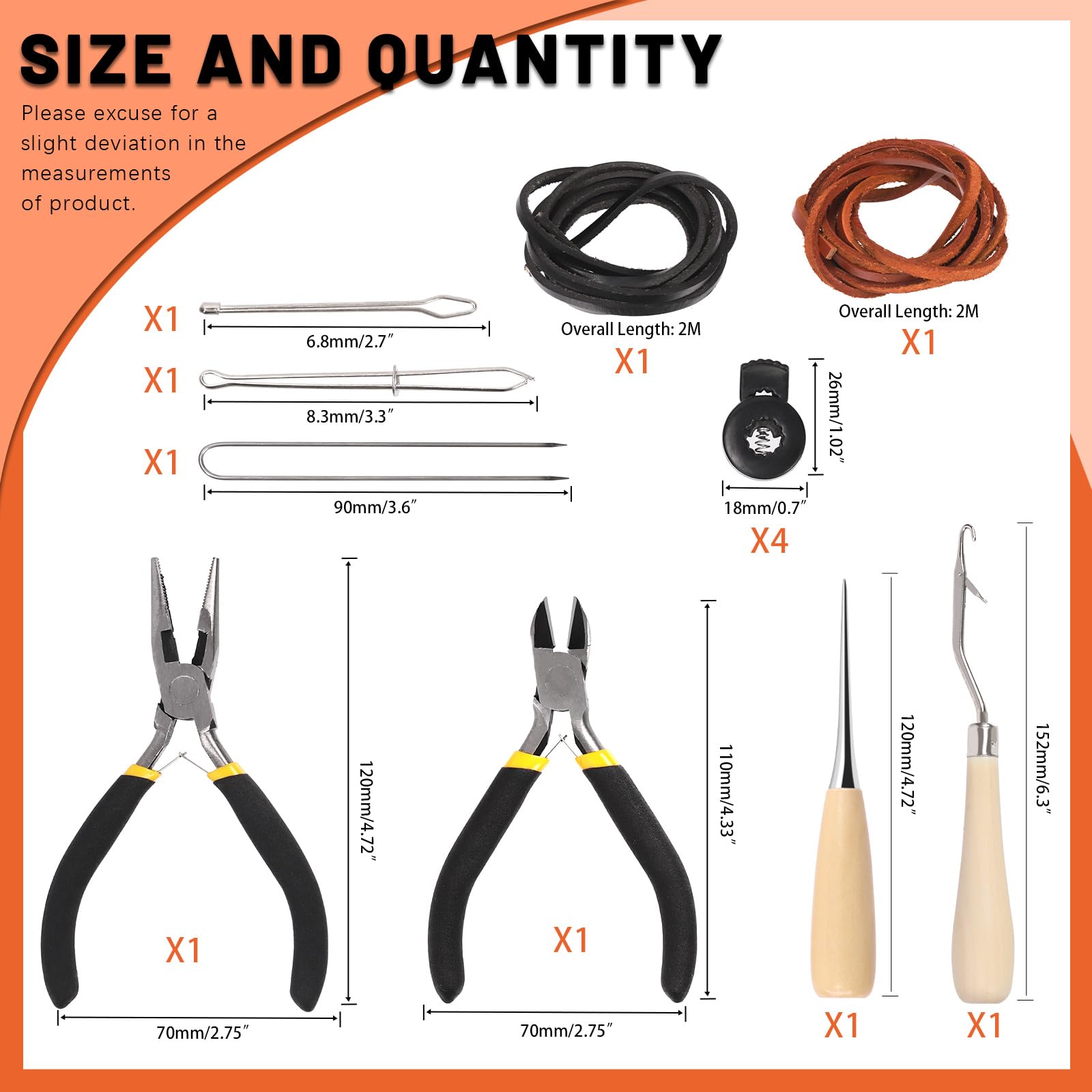 Tanstic Kit d'entretien de gants de baseball, gants de baseball, gants de baseball, 13 pièces, comprend des bandes en cuir, un enfile-cordon de serrage en dentelle pour gants de baseball, des serrures