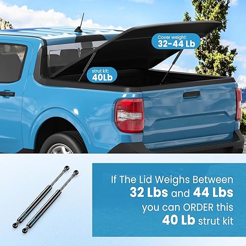 Miniatura 9 de Amortiguadores de gas de 10 pulgadas, 45 libras200N, soporte de elevación para caja de herramientas, tapa de almacenamiento de puerta de gabinete de