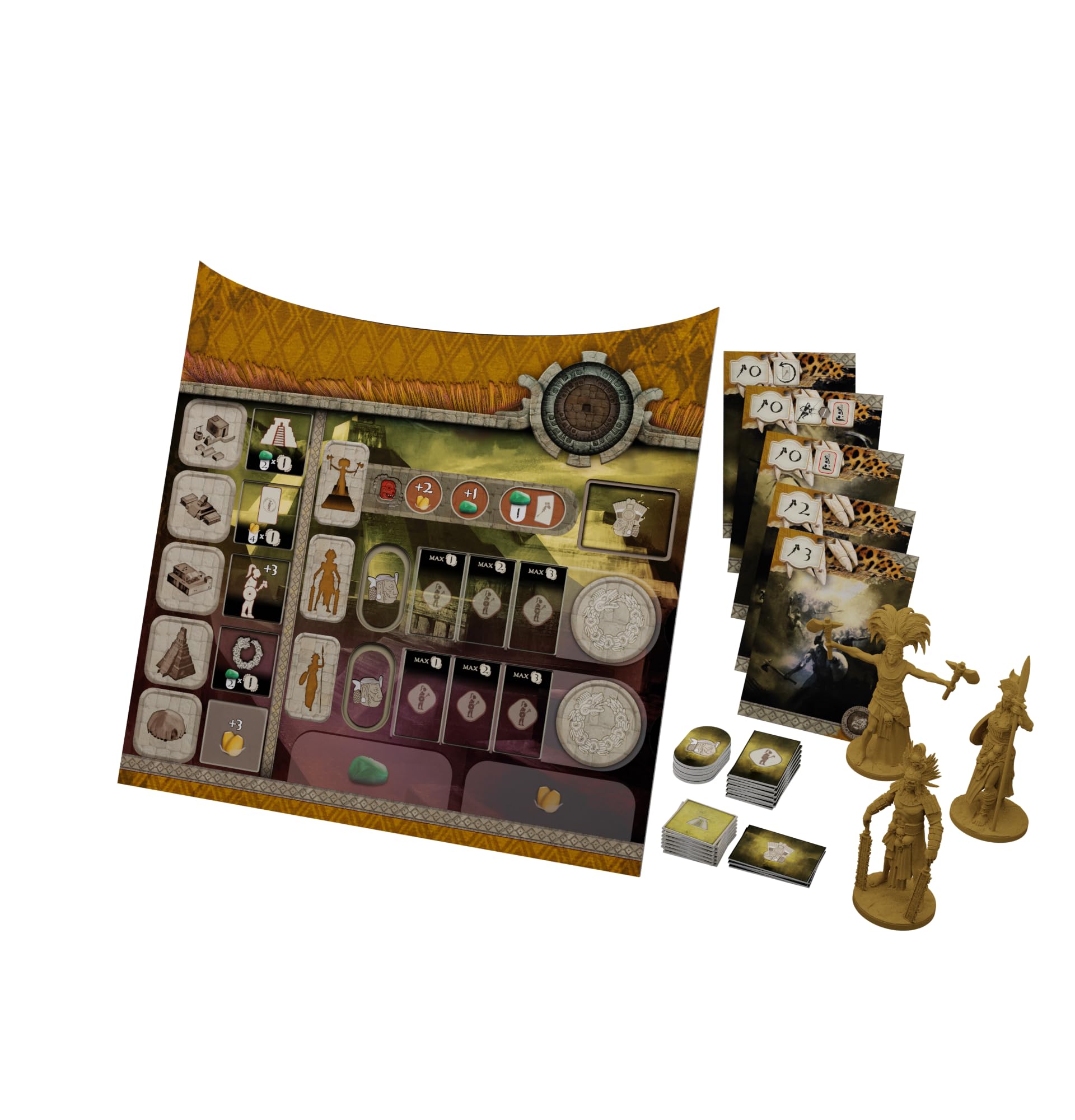 Yucatan - Gioco di gestione risorse e violenti scontri, 2-4 giocatori, 14+, Edizione in Italiano