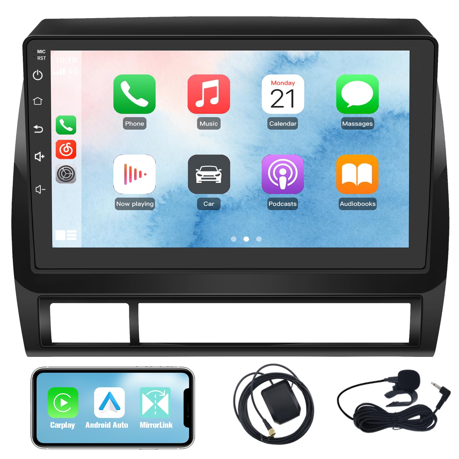 ❤️早い者勝ち❤️CarPlay Android Auto 4K 11インチカーナビ Amazon.com: Junsun 5G WiFi 64GB ROM Car Radio for Toyota Tacoma
