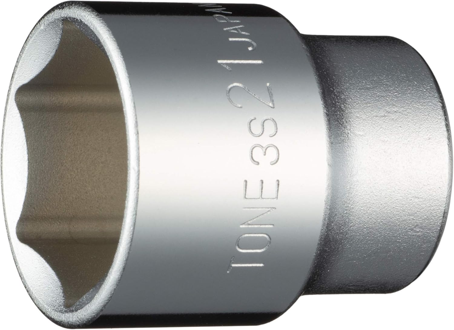 TONE Socket 6-Point 3S-21 3/8" Inch Drive 21mm