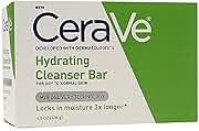 CeraVe Hydrating Cleansing Bar 4.5 oz (Pack of 8) [Amazon-developed Certification] Compact by Design