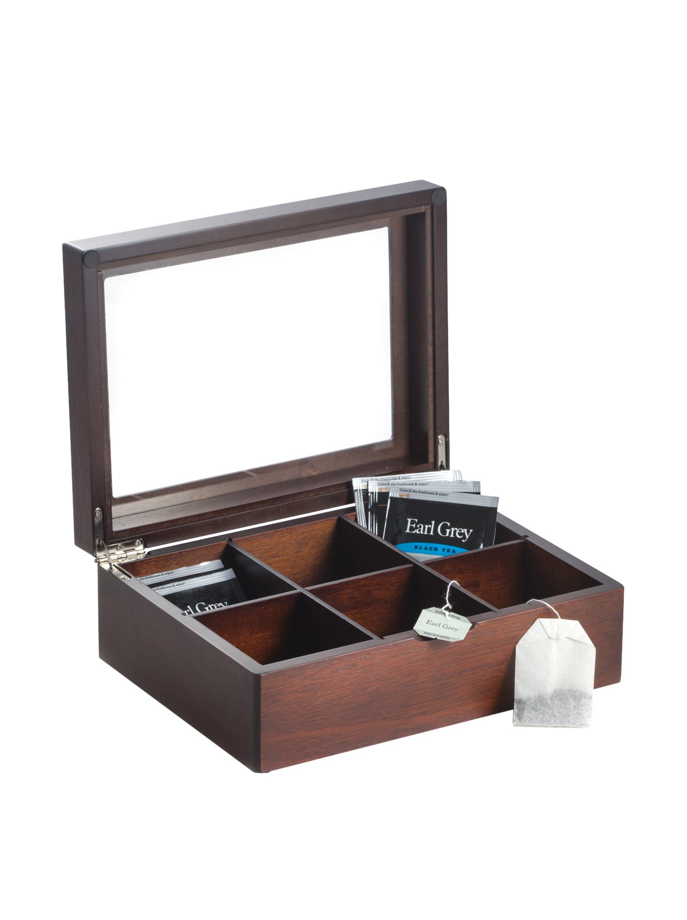 6 Compartment Tea Box