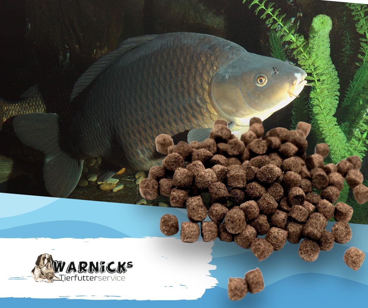 Warnick's Fischfutter Karpfenfutter sinkend 6 mm - 25 kg