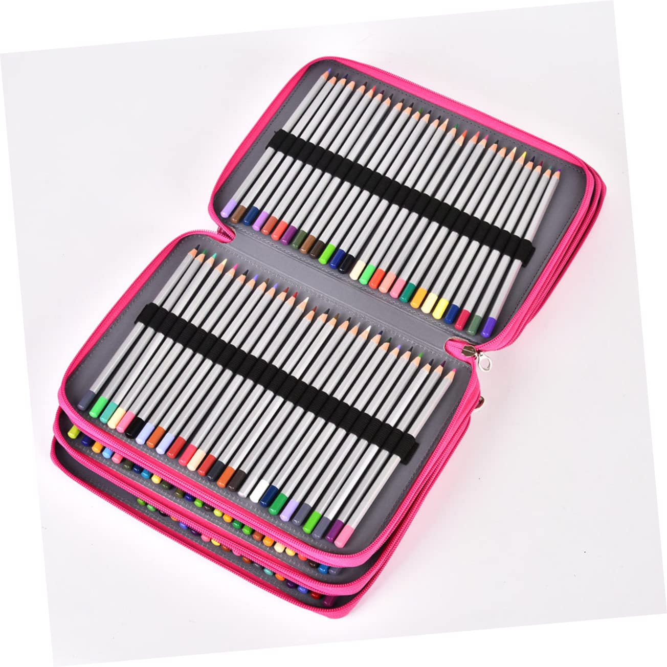 TEHAUX Astuccio per Penne Creativo Borsa Portaoggetti Multiuso per Cancelleria Astuccio Portatile per Scuola