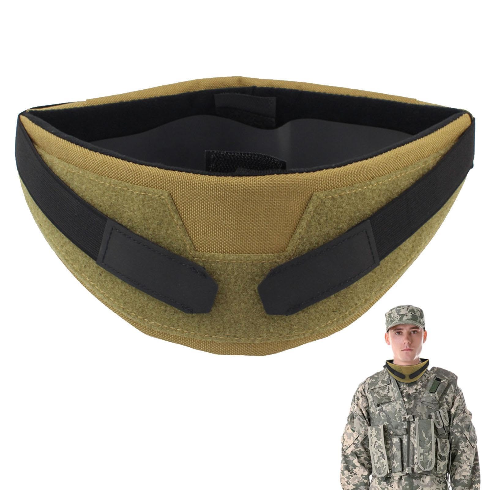 SOYDAN Protezione per il collo per Airsoft, multicam caccia tiro collare pad | gilet tattico ispessito protezioni per il collo per attività all'aperto, caccia