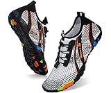 WateLves Water Shoes Mens Womens Beach Swim Shoes Quick-Dry Aqua Socks Pool Shoes for Surf Yoga Water Aerobics