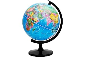 Big Globe: Educational and Self-Assembled 12'' World Globe