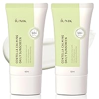 Vista 1 de IUNIK Centella Calming Moisture Daily Sunscreen SPF 50+ PA +++ Mate & No White Cast Centella Asiatica Dry Graso Sensible Vegano Coreano Cuidado