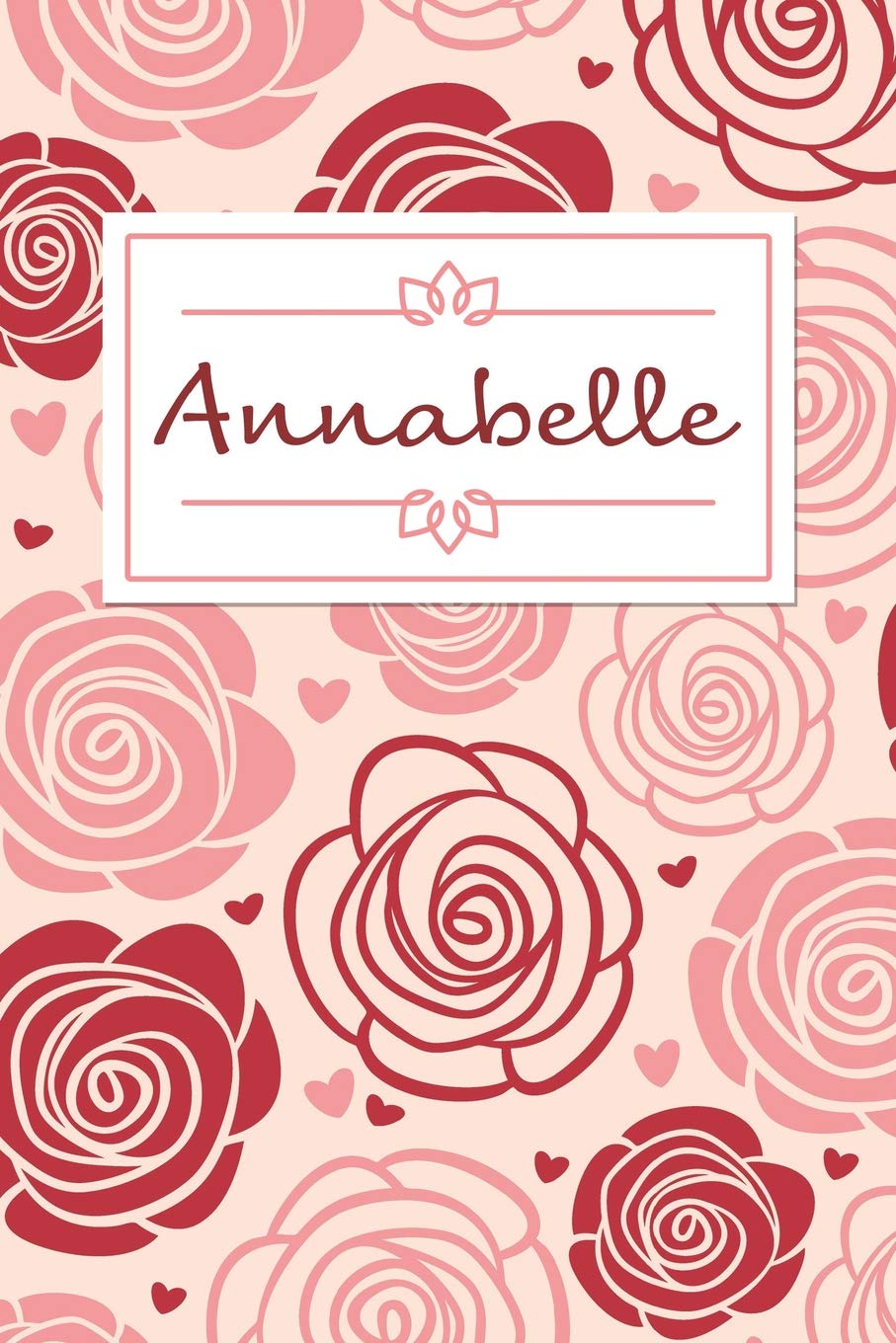 Annabelle: Personalised Notebook / 120 Lined Pages / Perfect for journaling and writing notes.