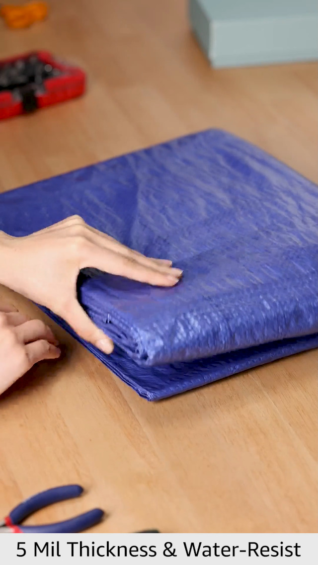 Dry Top Multi-Purpose Economy Poly Tarp, 16x20 Feet, Blue - Amazon.com