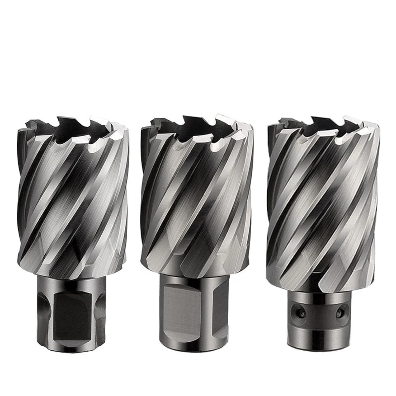 1Pcs 12-60mmx25mm HSS-E Annular Cutter Hole Saw Core Drill Bit for Magnetic Drill Universal/Weldon/Fein Quick-in Shank(23x25)