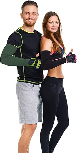 Miniatura 9 de 10 pares de mangas de sol refrescantes para hombres y mujeres con protección ultravioleta