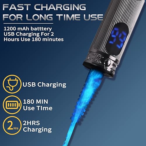 Miniatura 5 de KEMEI Cortapelos profesionales para hombres, Pro Li Outliner para aseo, recortadora de barba, afeitadoras de corte cerrado para sala de estar,