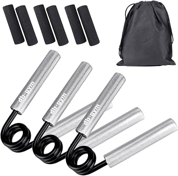 Hand Grip Power Grip Easily Train Selectable Load Space-Saving Grip Strength Muscle Training Equipment with Storage Bag 3-Type Set 45kg 68kg 91kg