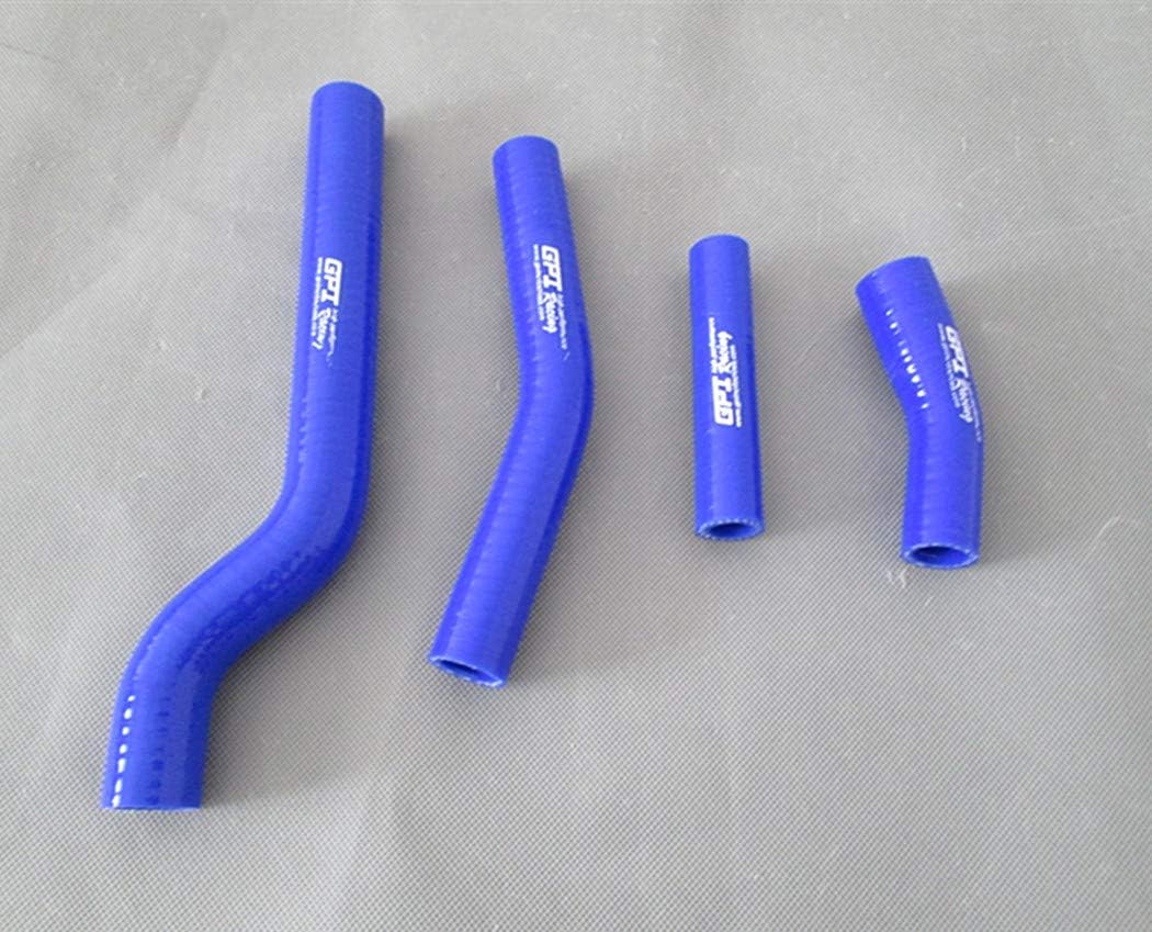 Silicone Radiator Hose Kit for Yamaha YZF450 WR450F YZ450F 2003-2009 2004 2005 2006 2007 2008 (Blue)