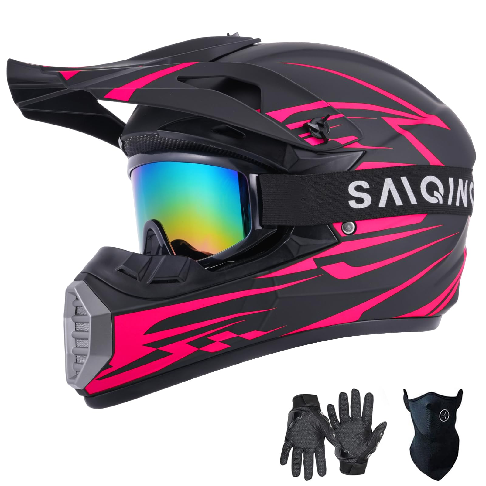 SanQing Youth Full Face Helmet