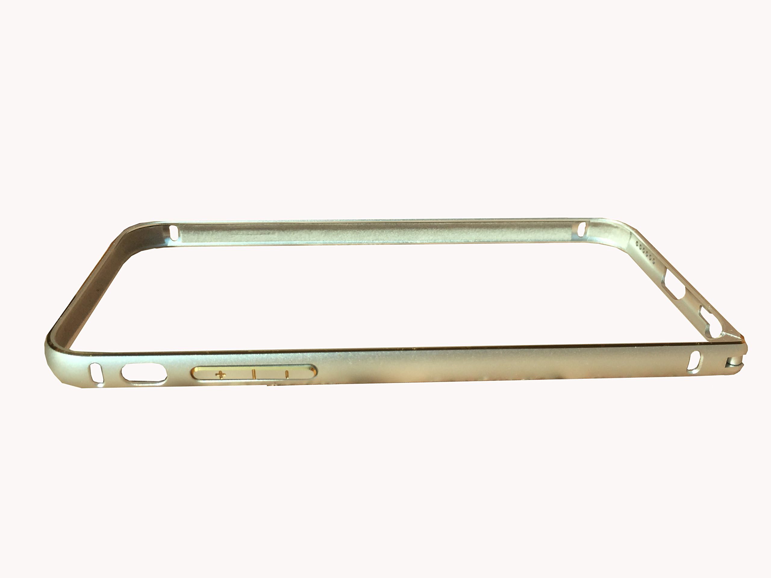 iPhone 6 Plus Bumper, Euliber Brand New Aluminum Alloy Metal Bumper Case for iPhone 6 Plus (Size: 5.5"), 2016 Newest Design (Silver)