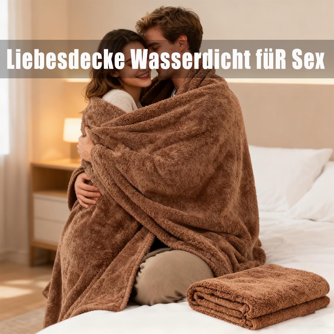 Liebesdecke Wasserdicht füR Sex, wasserdichte Decke für Sex, Sex Decke wasserdicht weich, Couch from Pee & Spills from Adults, Babies, Dogs, Pets, 100% Waterproof (I, XXL: 216 x 216 cm)