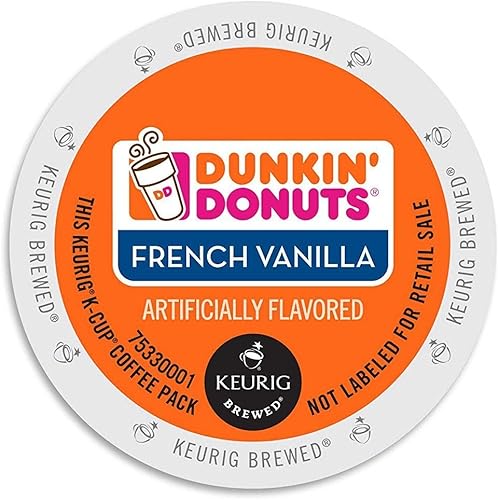 Dunkin' Donuts French Vanilla Coffee K-Cups 96 Ct