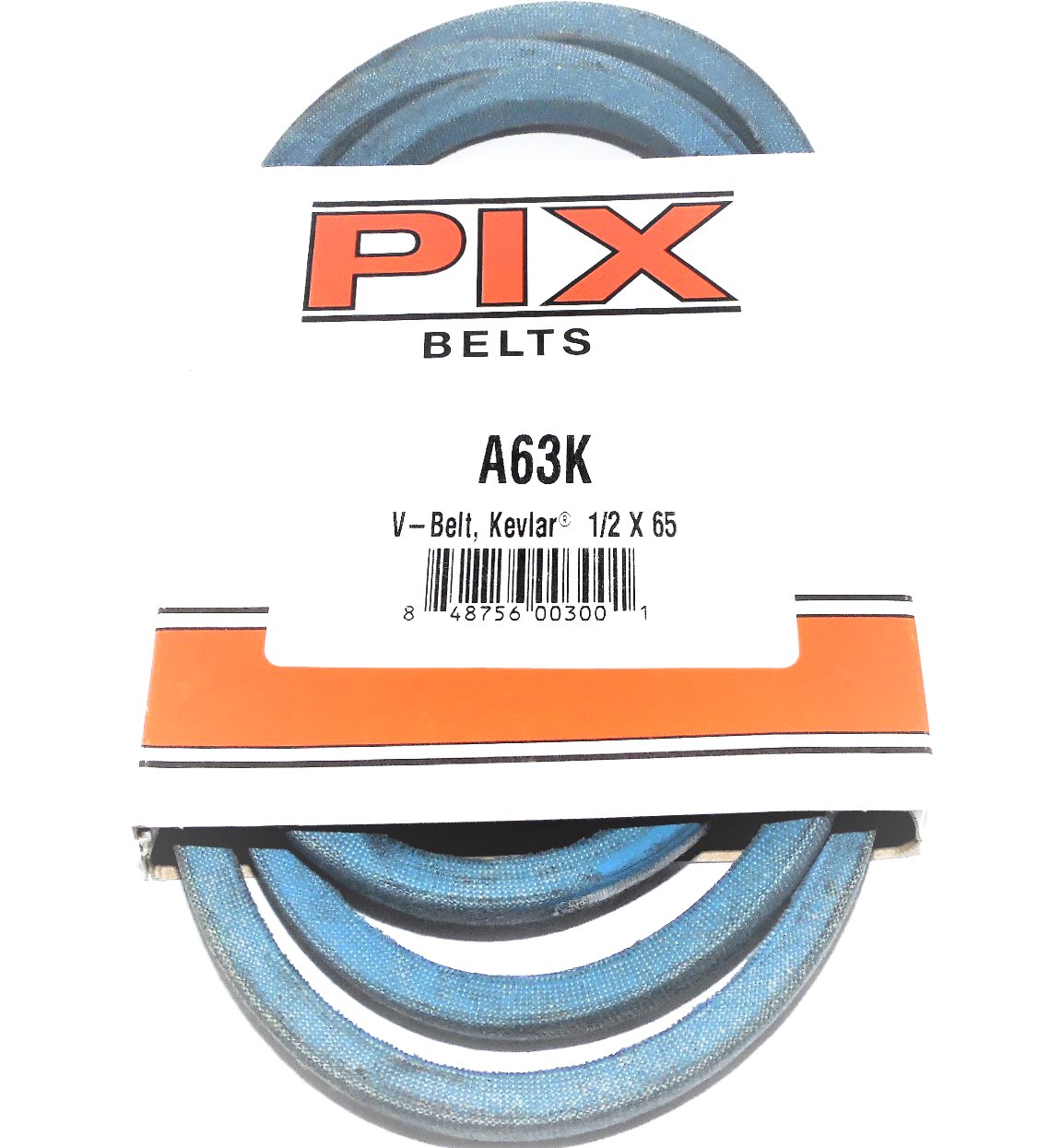 Amazon.com : Pix Kevlar V Belt Size A63K 1/2 x 65 in OC : Patio