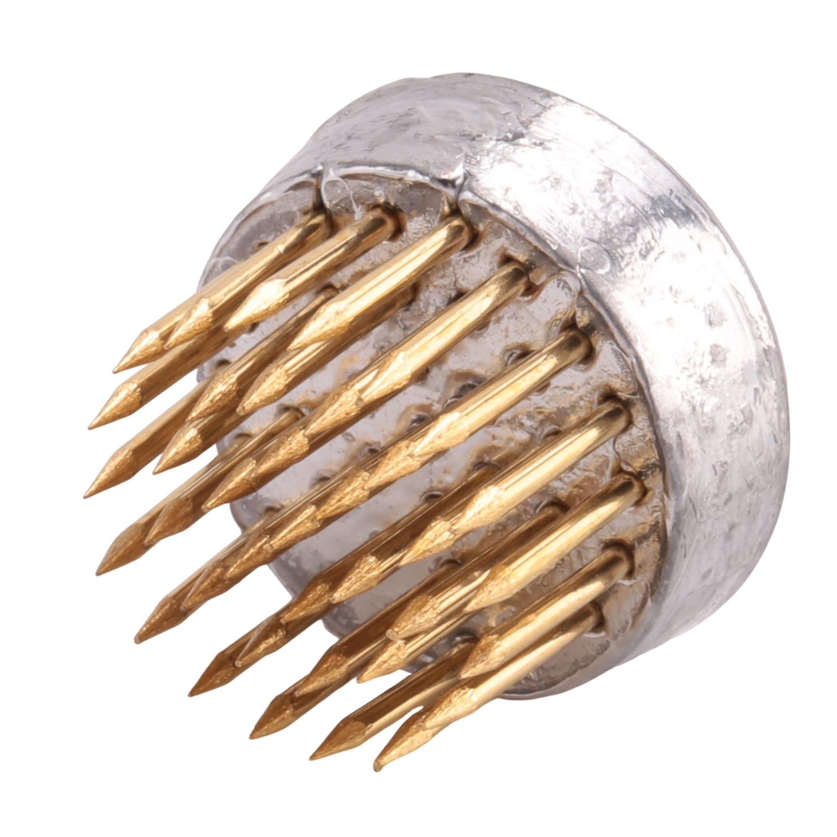 Flower Press Kenzans Round Flower Arranger Mini Floral Frogs Pins 0.9 Flower Pin Holder 12 Pack