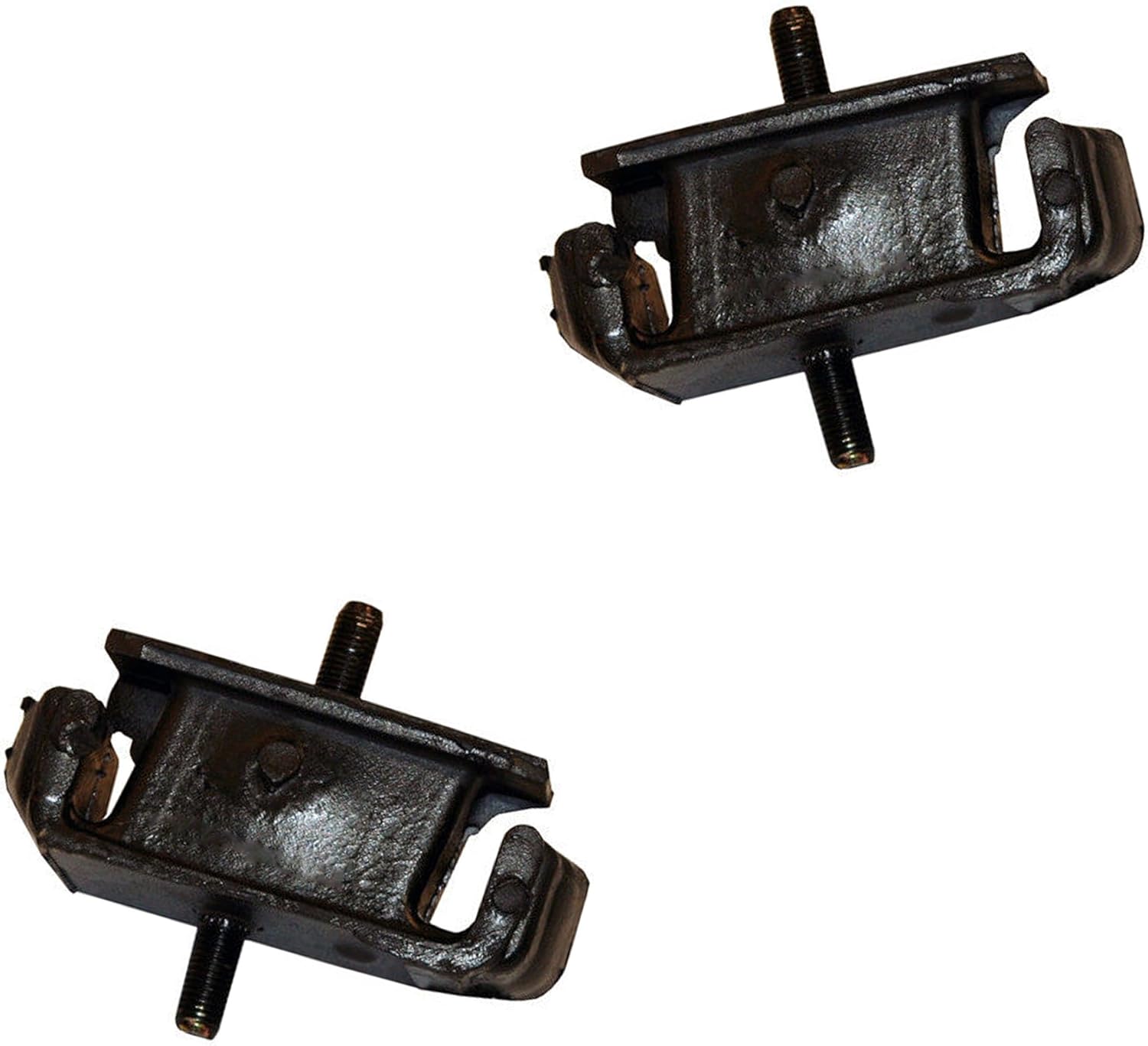 Compatible with 86-93 Mazda B2200 Base 2.2L RWD Front Left and Front Right Engine Motor Mount Set 2PCS 1986 1987 1988 1989 1990 1991 1992 1993 6424 6424
