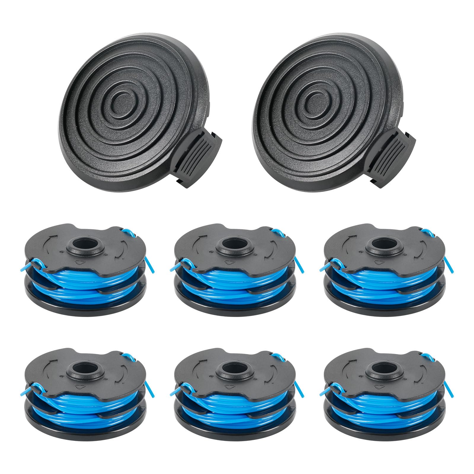 dcvbny 20115E-B String Trimmer Spool Dual Line 0.065