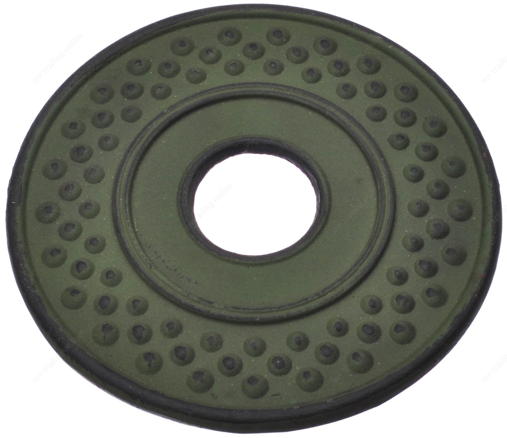 New Star International T8120 Cast Iron Mocha Tea Set with Trivet, 27 Ounce, Green