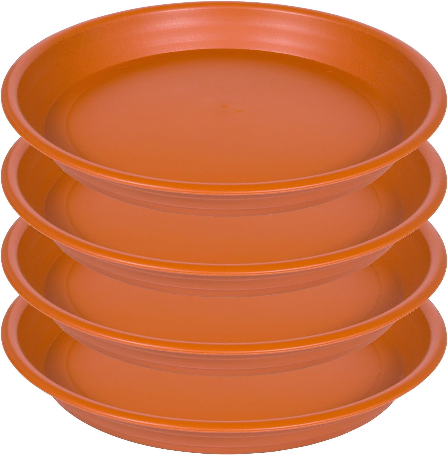 SAUCERHOME Plant Saucer 12 inch, 4 Pack 13 inch (12.7