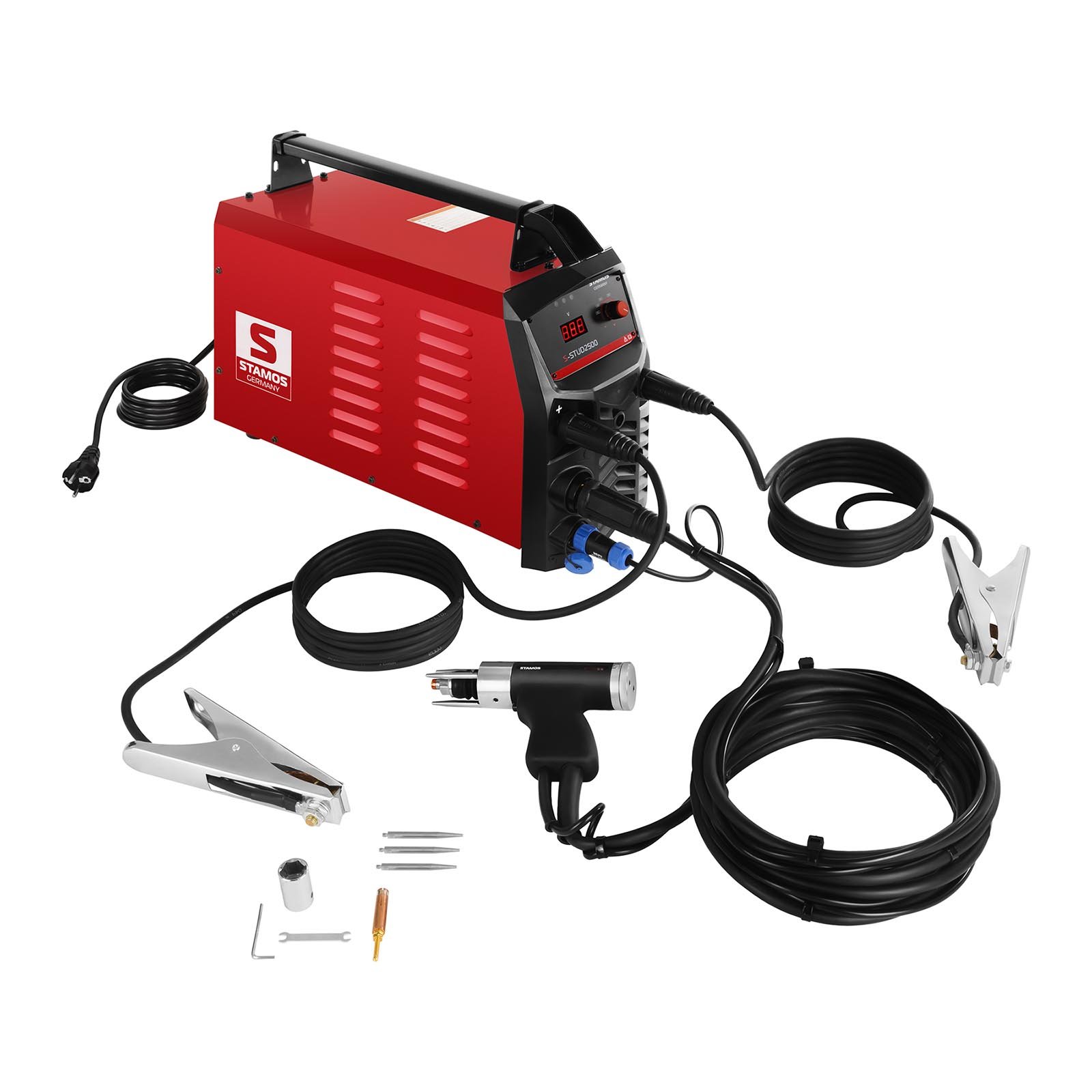 Stamos Germany - S-STUD2500 - Equipo de soldadura de pernos - 2.500 J y 108.000 µF