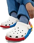 Crocs Unisex-Child Classic LEGO System Clogs, LEGO Shoes for Kids