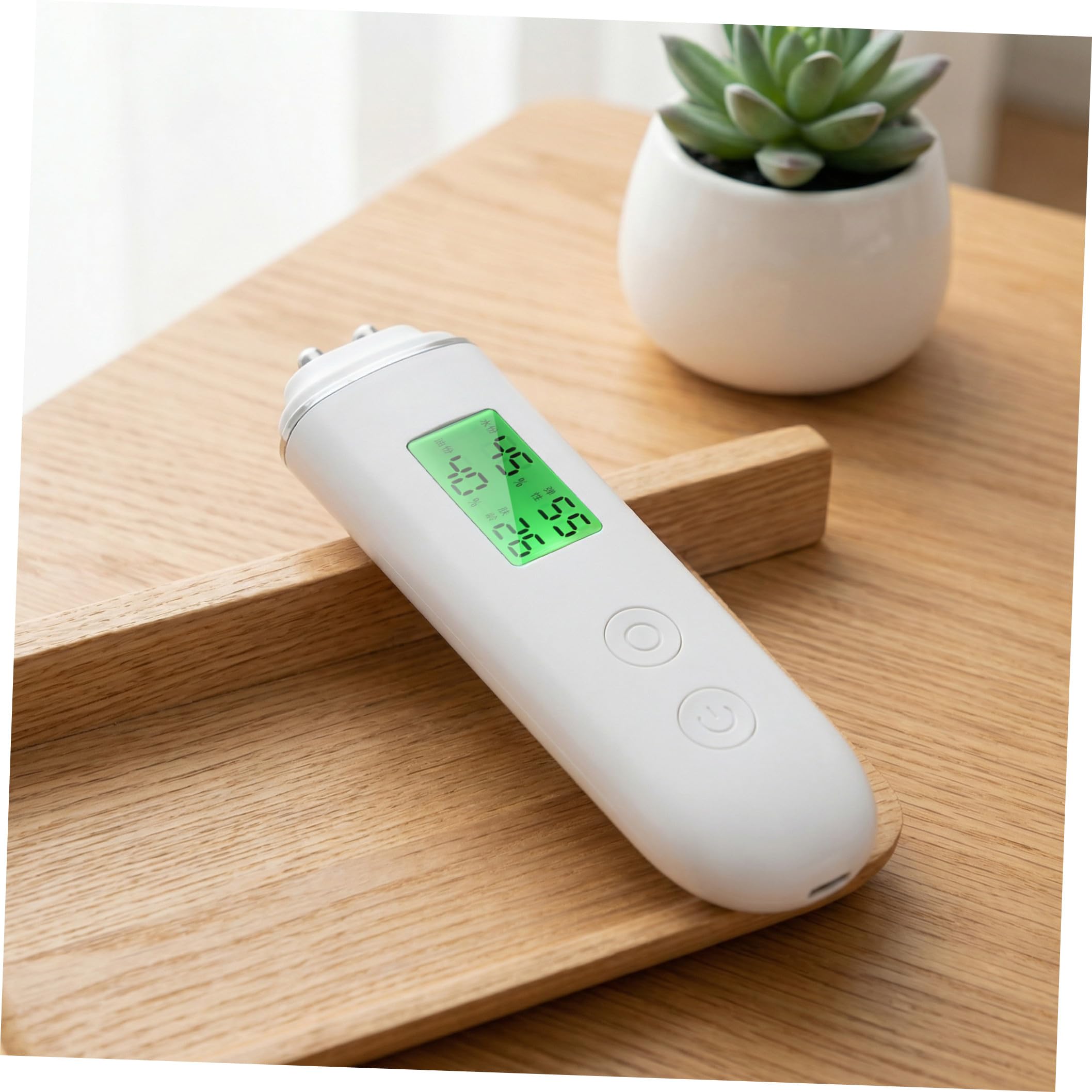 Tester Cutaneo per Idratazione Pelle, Analizzatore Viso Bianco