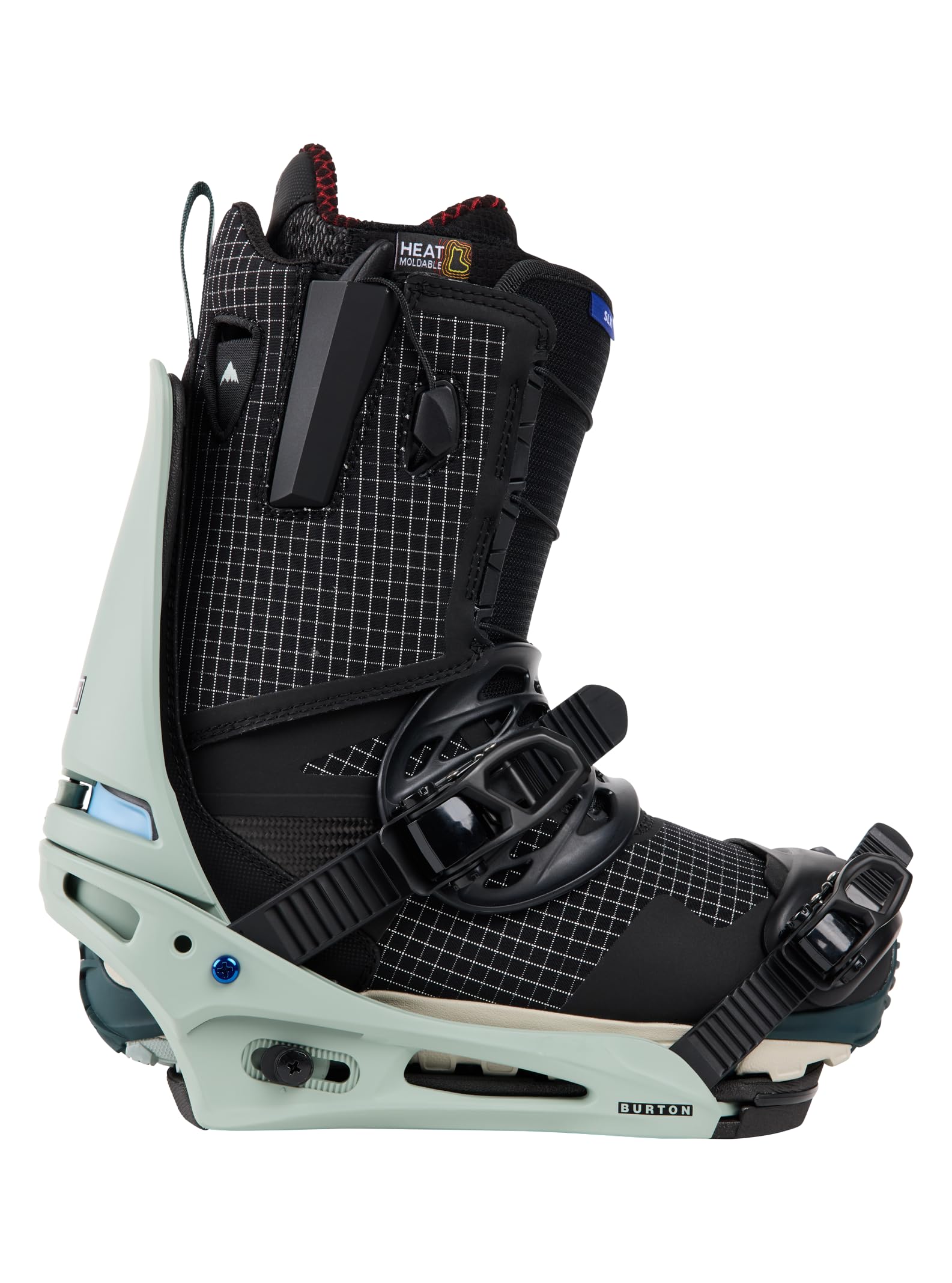 Burton Cartel X Re:Flex Attacchi Snowboard Uomo Verde Petrolio M