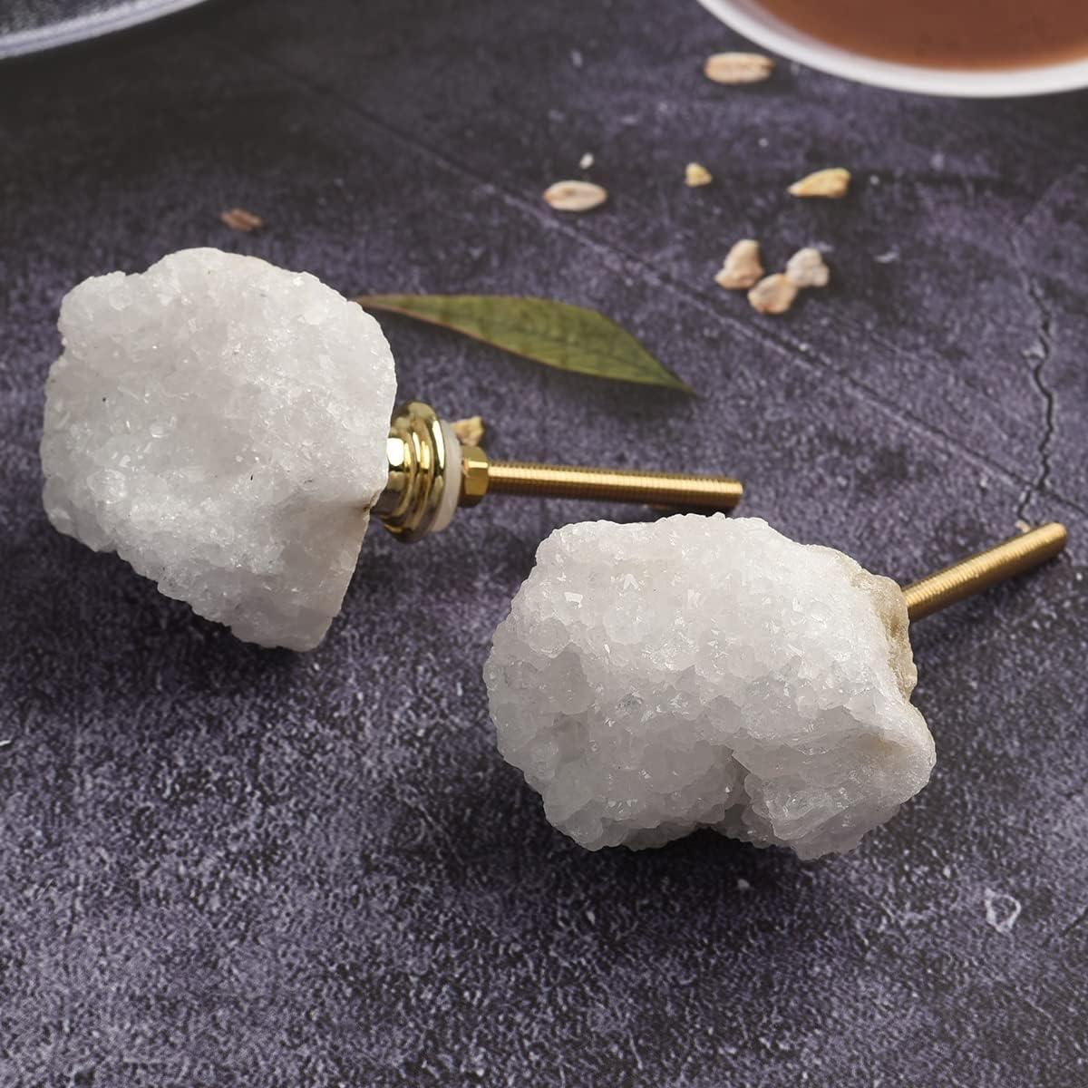 Natural Crystal Knobs