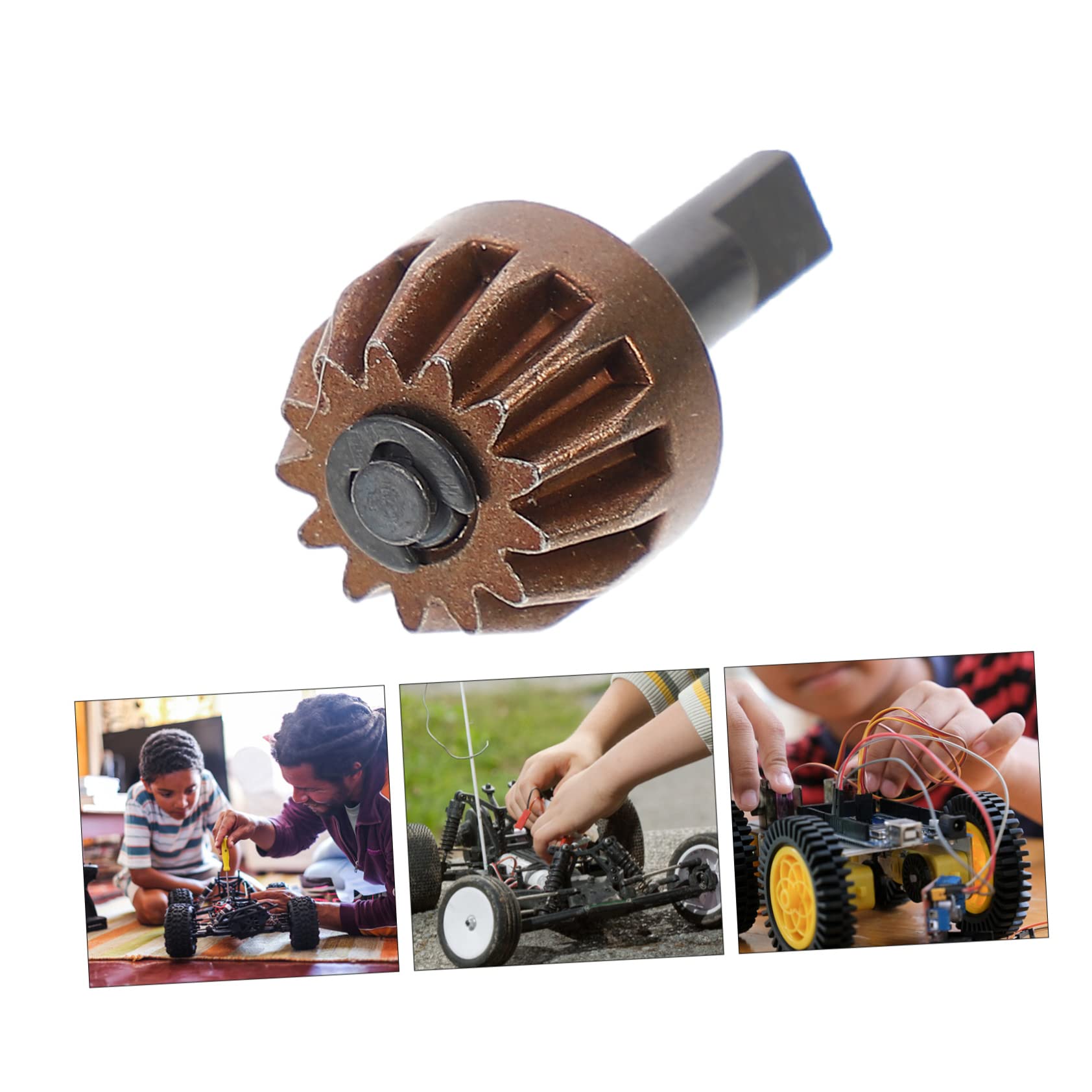 Alipis Remote Control Car Differential Bevel Gear Metal Gear Part Versatile Applications