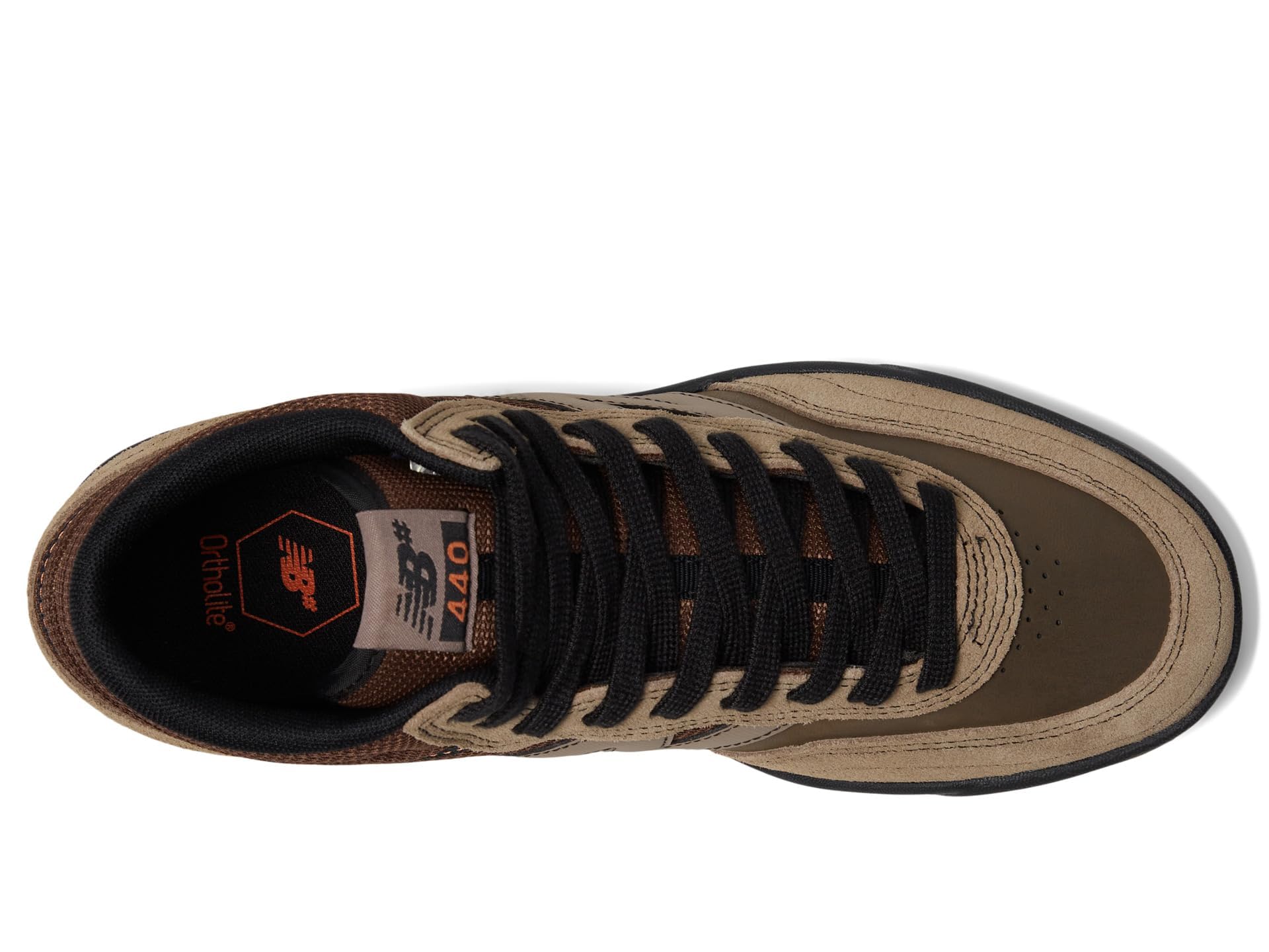 DC Men's Anvil Casual Skate Shoe, Black/Gum, 6.5