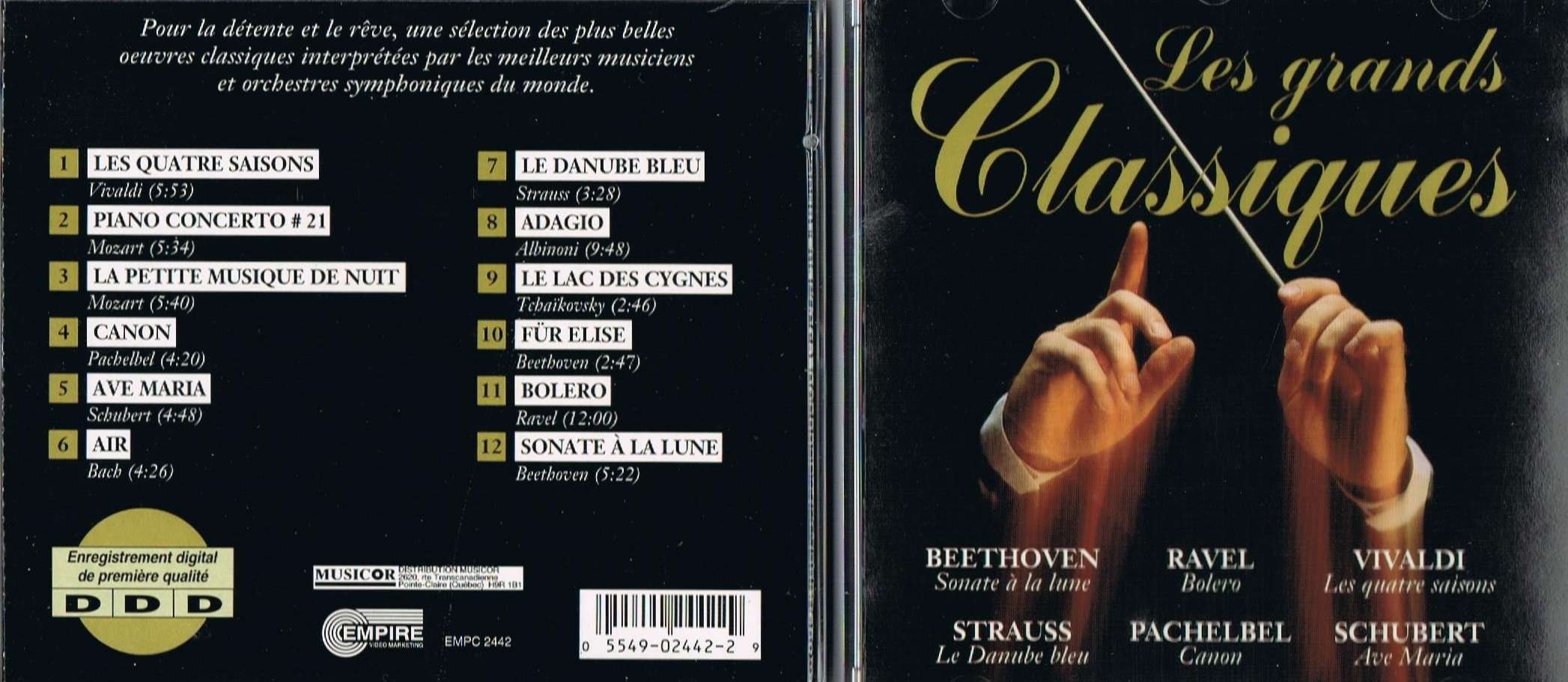 Les Grands Classiques [Audio CD]