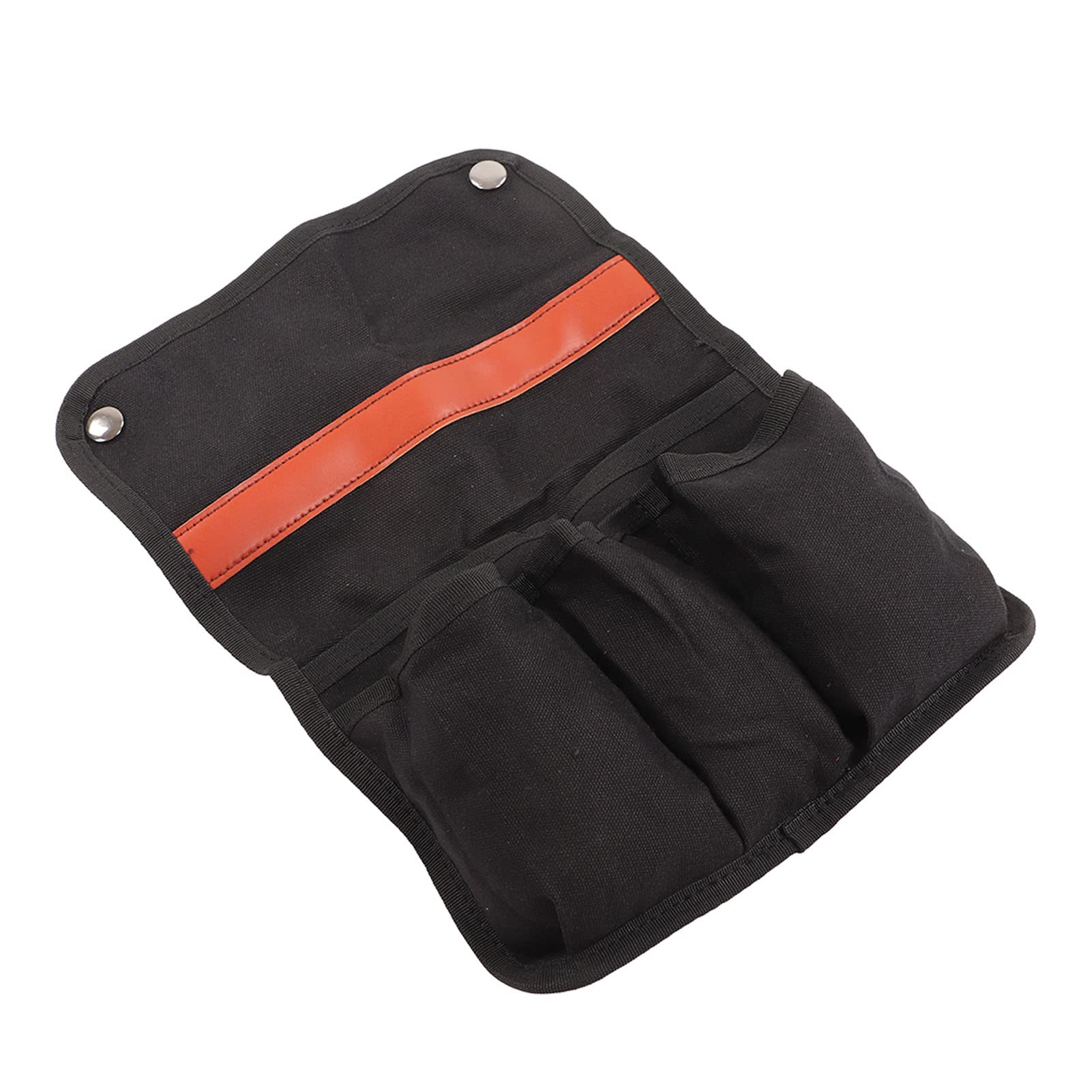 Haofy Chair Side Organizer Canvas Bag mit 4 Taschen Armlehne Armlehnentasche für Outdoor-Stuhl Einfach zu Verwenden für den Strand (Schwarz)