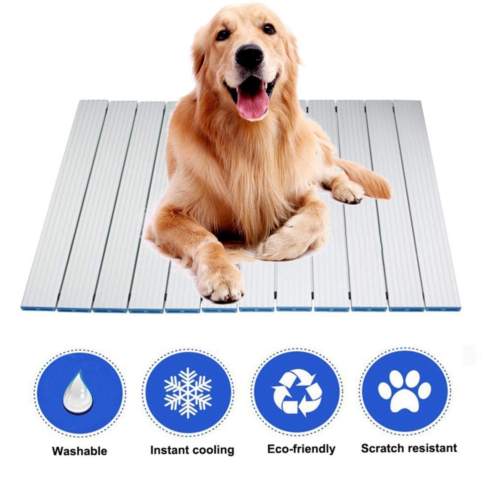 Amazon.co.jp: 犬ひんやりアルミマット 涼感プレート 猫クールボード
