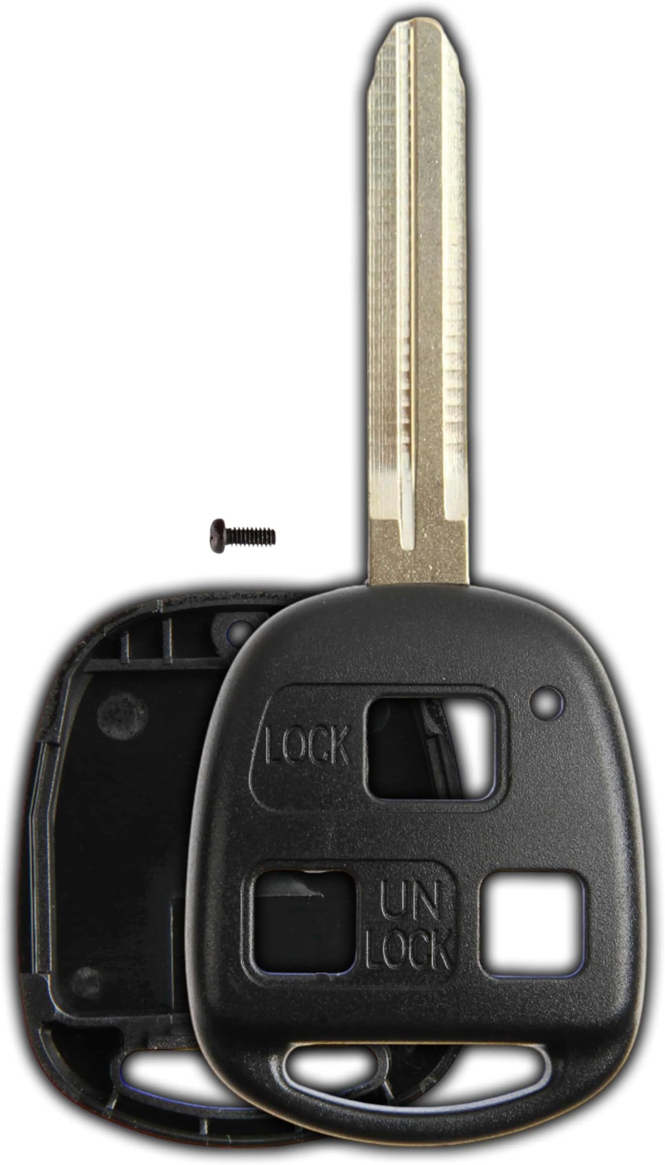 New Just The Case Keyless Entry Remote Key Fob Shell for Toyota Land Cruiser & FJ Cruiser (HYQ1512V)