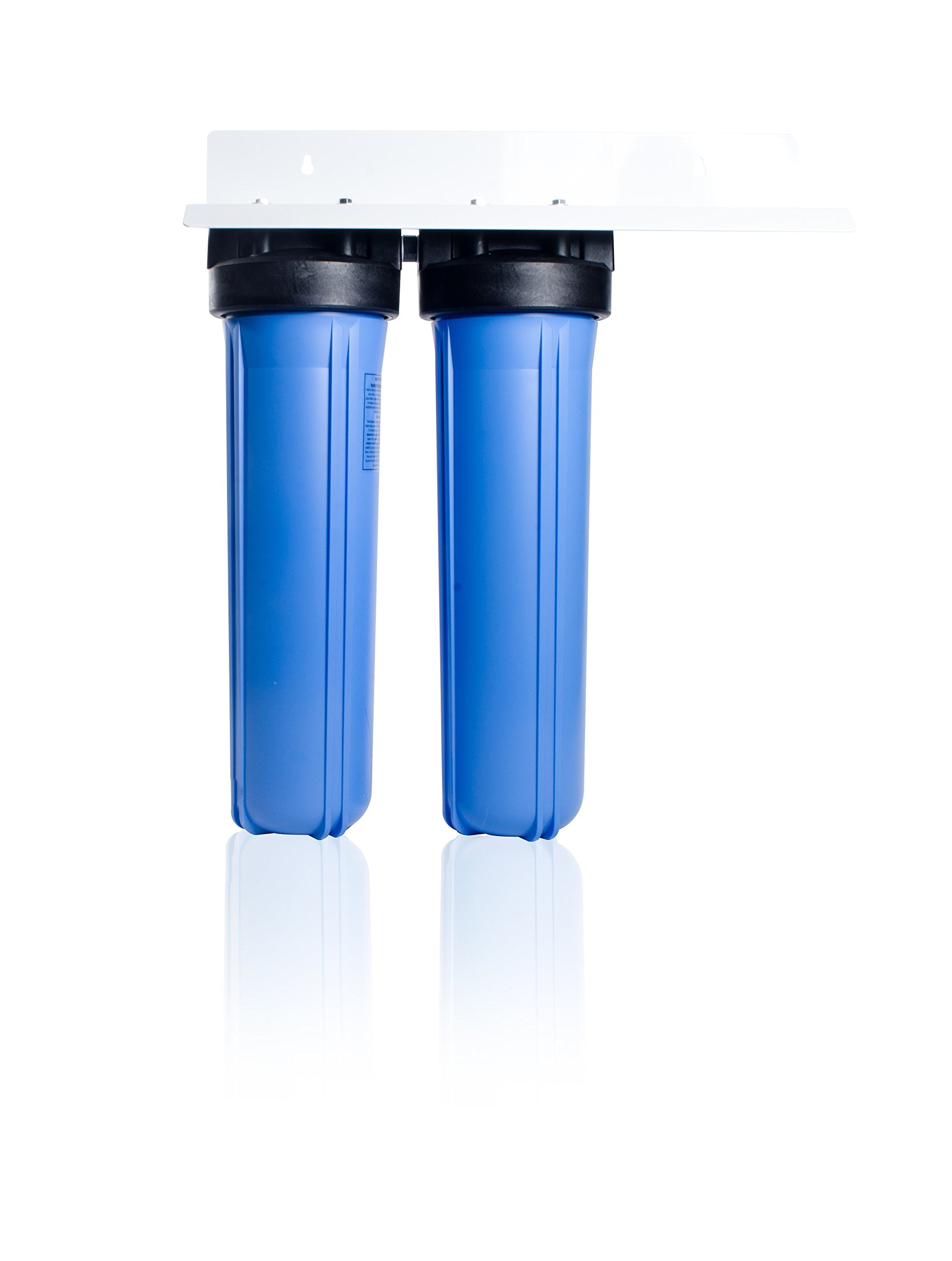 Apex 2-Stage Whole House Water Filtration System w/KDF -Removes Chlorine, Chloramine & Sediment