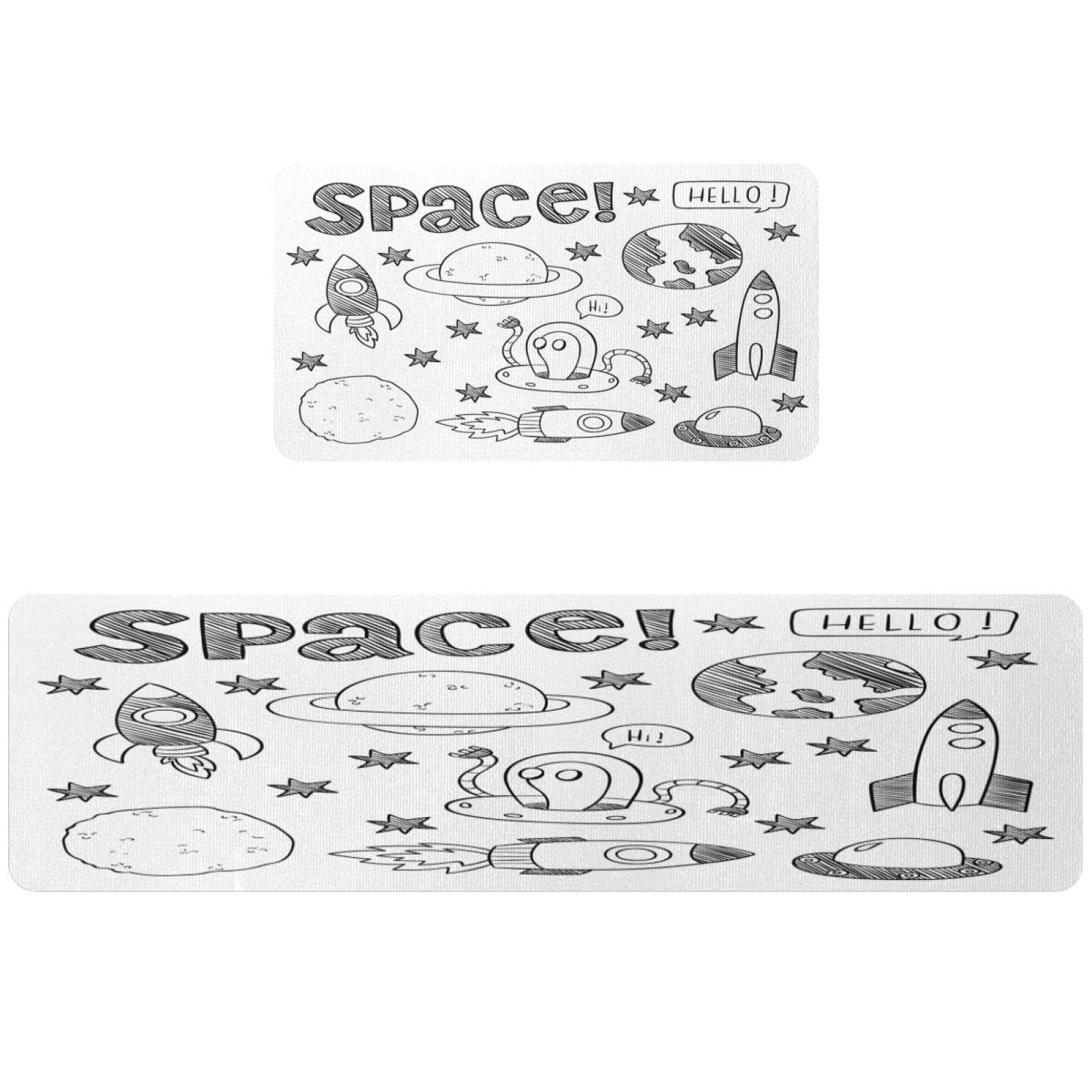 Tapis de cuisine absorbant lot de 2 lavables tapis couloir et buanderie