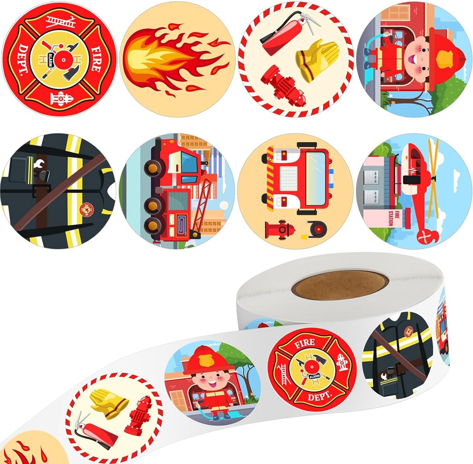 ordinarYone Creative Stickers Safe Easy Design Multiple Themes for Art Projects